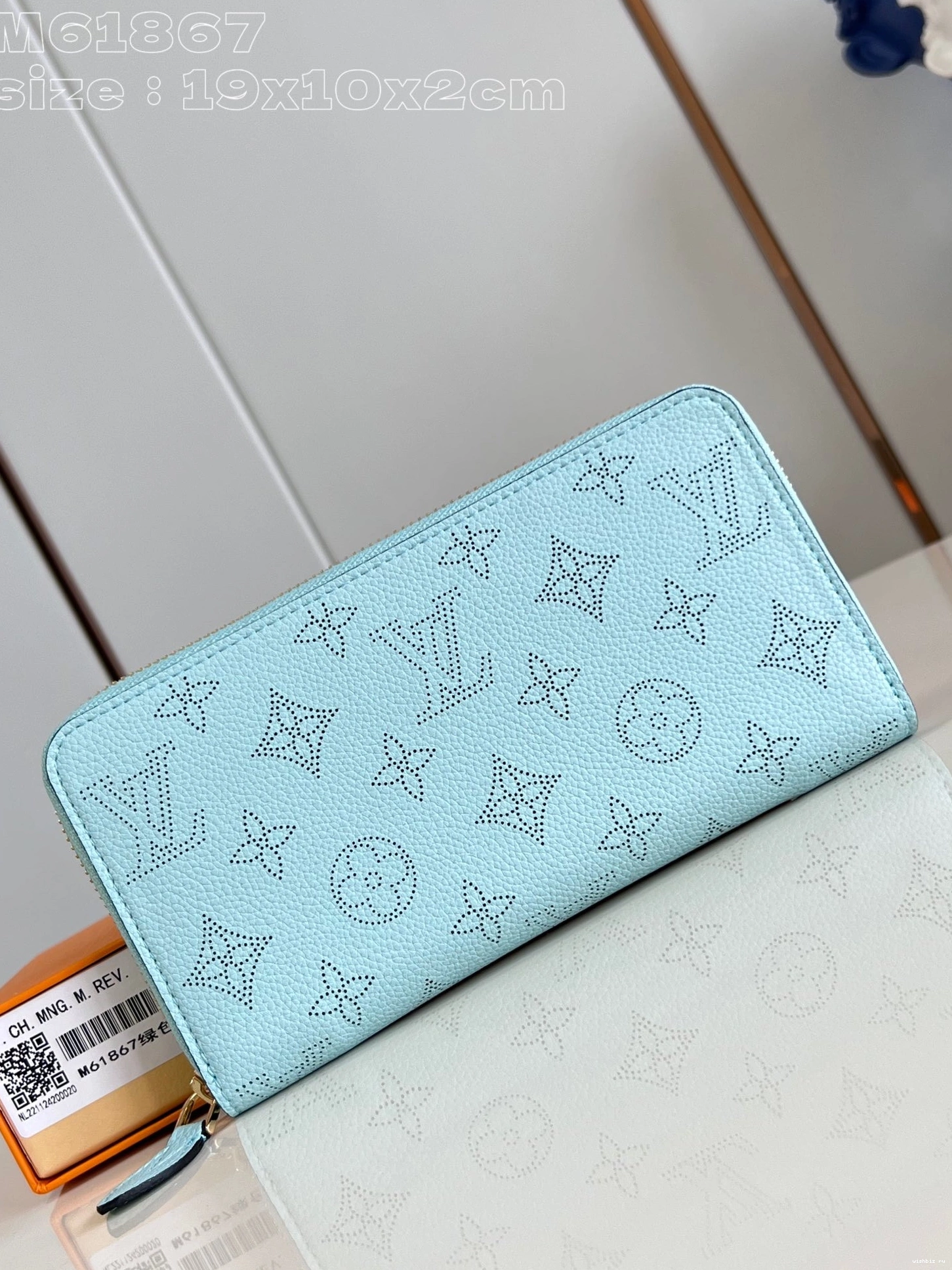WIS cm VUITTON LOUIS WALLET-10*20*2 ZIPPY 1008